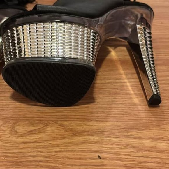 Vintage Leather Pleaser Heels - Picture 3 of 4